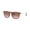 ERIKA TRANSPARENT VIOLET PINK, variant on RB4171 Erika Round Sunglasses, Transparent Light Brown/Gradient Brown, 54 mm