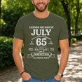 thumbnail image 4 of Jollimate Legends Are Made in July 1961 Shirt, 65th Birthday Graphic Tee, Aged to Perfection T-Shirt, 4 of 6