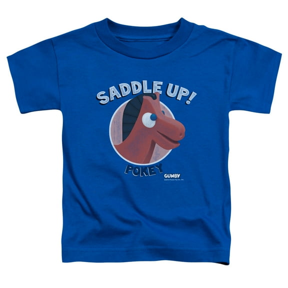 Gumby Saddle Up S/S Toddler T-Shirt Royal Blue