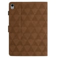 thumbnail image 3 of Feishell for iPad Mini 6th Gen 8.3 inch 2021 Case, Embossed Pattern PU Leather Wallet Case with Multiple Angles Kickstand & Pencil Holder, Folio Magnectic Cover with Smart Auto Wake/Sleep,Brown, 3 of 10