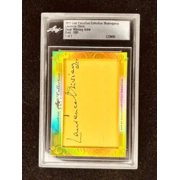 Laurence Olivier 2017 Leaf Masterpiece Cut Signature certified autograph card 1/1 JSA