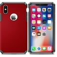 thumbnail image 4 of ImpactStrong Compatible with iPhone X Case/iPhone Xs Case, Heavy Duty Dual Layer Protection Cover Heavy Duty Case Designed for iPhone X/Xs 5.8 inch (2018) - Red, 4 of 9