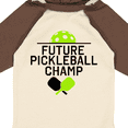 thumbnail image 4 of Inktastic Future Pickleball Champ Boys or Girls Long Sleeve Baby Bodysuit, 4 of 5