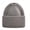Gray, variant on Women's Ponytail Beanie Hat Thick Warm Knit Cold Weather Cap for Running Outdoor Sports Winter High Bun Friendly Black One Size