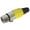 Yellow, variant on Velleman CA100Y 3-Pin Nickel-Plated XLR Jack - Yellow