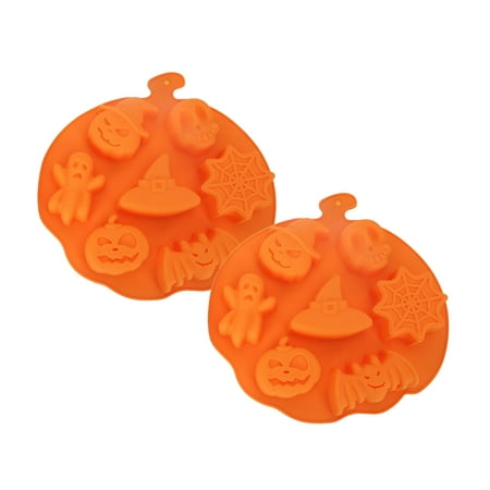 

Frostluinai Halloween Decorations Deal All! Halloween Bat Pumpkin Skull Cartoon Cake Mold DIY Cookie Mold