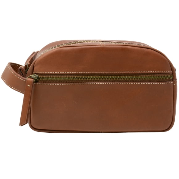 Timberland Kit de Voyage en Cuir Nevada pour Hommes Trousse de Toilette Kit de Rasage pour la Nuit