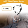 thumbnail image 2 of Unique Bargains ABS Wheel Speed Sensor No.23402411 Rear Left Right ABS Sensor Set Anti-lock Braking System Sensor for Buick Lacrosse 2017-2018, 2 of 7