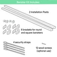 thumbnail image 5 of Ingenuity Banister to Banister Gate Universal Mounting Kit, 5 of 8
