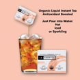 thumbnail image 5 of Peach Green Tea - Natural & Organic Liquid Tea Packets (8 servings per box), 5 of 5