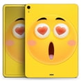 thumbnail image 2 of DesignSkinz Heart Eyes Friendly Emoticons Full-Body Skin Decal Wrap Cover for iPad 3rd Gen (A1416/A1430/A1403), 2 of 4