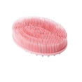 thumbnail image 1 of Cepillo de baño de silicona para champú, cepillo de baño doméstico para adultos y niños, cepillo de doble exfoliación, cepillo de masaje para el baño, 1 of 2