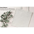 thumbnail image 4 of Bolsas de lona Simpli-Magic, 13 x 15 cm, 15 unidades, color natural, 4 of 6