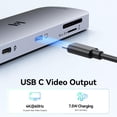 thumbnail image 2 of Adaptador HDMI USB C Hub Selore para MacBook Pro/Air 8 en 1 4K, 2 of 7