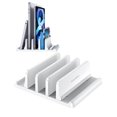 thumbnail image 1 of Soporte vertical para portátil Vaydeer de 3 ranuras para MacBook/Chromebook, 1 of 7
