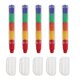 thumbnail image 1 of FENGGUIQU 5Ud Crayones Apilables Multicolor Con De 5 Colores Para Actividades Y Manualidades Creativas, 1 of 7