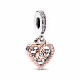thumbnail image 1 of Brillante Pétalos De Rosa Oro Amor Pastel De Cumpleaños DIY Charm S925 Chapado En Plata Gao Jiahui  unisex, 1 of 2