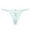 Blue, variant on Women's Lace Up Cut Out Thong Breathable Underwear Women's Athletic Underwear