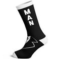thumbnail image 2 of Men's Grooms Man Socks Funny Wedding Groomsmen Tuxedo Footwear, 2 of 6