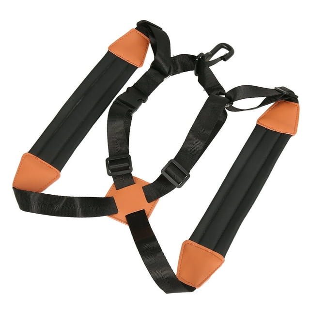 Saxophone Harness Strap Thicken Relieve Neck Pressure Adjustable Sax Shoulder Strap for Baritone Alto Saxophone