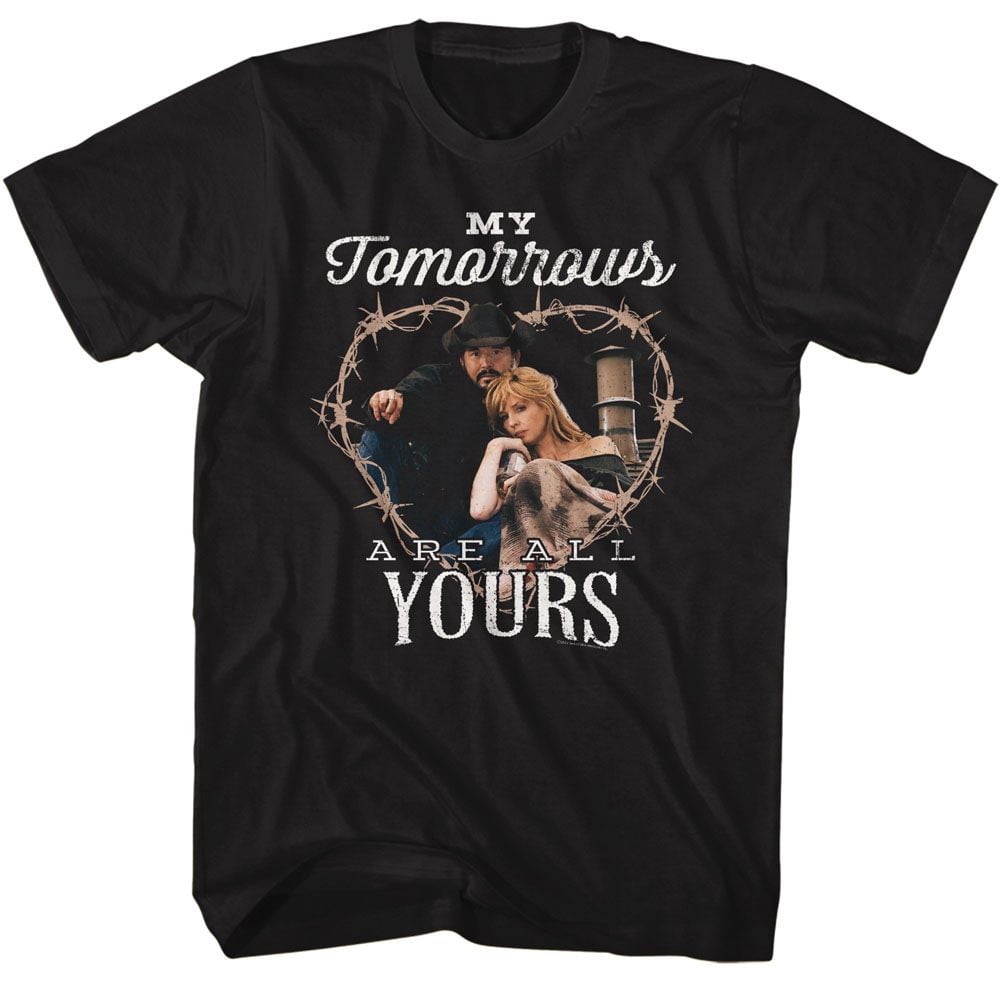 Yellowstone Mes Demains Sont à Toi T-Shirt Noir