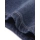 thumbnail image 5 of INSPIRE CHIC Mujeres Pantalones Cortos con Puños y Bolsillos Casual Jean XS Azul, 5 of 6