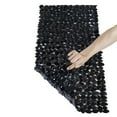 thumbnail image 4 of Alfombrilla antideslizante para baño, ducha de baño, alfombrilla de PVC para baño con ventosas, alfombrilla antideslizante para bañera, color negro Eigraketly HA000330-03B, 4 of 5
