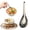 Silver, variant on ZOURIH Soup Spoons Stainless Steel Dinner Spoons Chinese Soup Spoon Mirror Polished Asian Soup Spoons for Bouillon Dessert Cereal Thai Miso Ramen,Gold