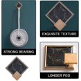 thumbnail image 3 of Yjmei - Gancho adhesivo de 4 piezas sin perforaciones, gancho adhesivo para baño, gancho adhesivo para pared, toallero, ganchos autoadhesivos para colgar utensilios, ropa, murciélagos, 3 of 4