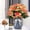 Orange, variant on NWOKYZGH Fake Artificial Flowers Bouquet for Decoration, Silk Floral Arrangements Faux Flowers Plant Wedding Bride Bouquets Tables Centerpieces for Home Decor Vase Floral Table Decor