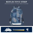 thumbnail image 5 of FORMRS School Backpack 17" Student Travel Bag with Laptop Compartment, Blue Pattern, 5 of 7