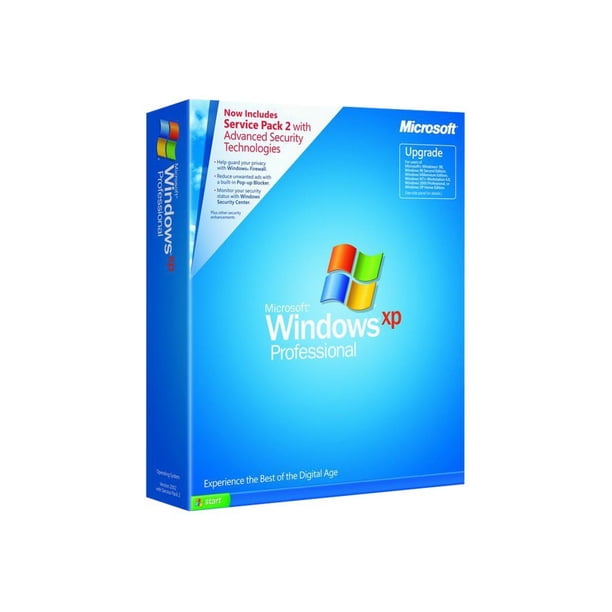 Microsoft Windows XP Professional w/SP2 - Box pack (upgrade) - 1 user ...