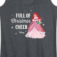 thumbnail image 3 of Disney - Full Of Christmas Cheer Ariel - Women's Racerback Tank Top, 3 of 5