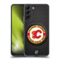 thumbnail image 1 of Head Case Designs Officially Licensed NHL Calgary Flames Puck Texture Soft Gel Case Compatible with Samsung Galaxy S22+ 5G, 1 of 7