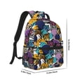 thumbnail image 2 of Goofa Retro Panther Pattern Comfortable Student Backpack - Ergonomic Design, Durable, Water-Resistant, Multi-Compartment,Travel, and Outdoor Activities, 2 of 5