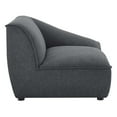 thumbnail image 4 of Modway Comprise Fabric Right Arm Sectional Sofa Chair in Charcoal, 4 of 5