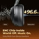 thumbnail image 2 of Auriculares con cancelación activa de ruido Vonaural BT 5.4 negros, 2 of 8