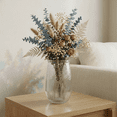 thumbnail image 5 of REGALWOVEN Large Glass Vase for Flowers, Thickened Modern Clear Flower Vase, Wide Opening Cylinder Vase for Centerpieces Clear 2.6"L x 2.6"W x 7.9"H, 5 of 6
