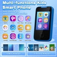 thumbnail image 5 of MOFGDNI Kids Learning Phone, 2.8" Touchscreen, Dual Camera, MP3 Player, for Ages 3-8, 5 of 7