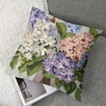 thumbnail image 7 of nygtbtfer Throw Pillow Pack of 2, of a Posy of Rural Meadow Blossoms Soulful Nature Theme, Zippered Double-Side Digital Print Decor, ", Multicolor White, 7 of 7