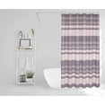 thumbnail image 7 of Ruvanti Shower Curtains 72x72 inch Polyester Cotton Blend, Bathroom Shower Curtain Aspid Grey Stripe. Fabric Shower Curtains, Washable, Decorative, Quick Dry, Water Resistant with 12 Curtain Hooks, 7 of 7