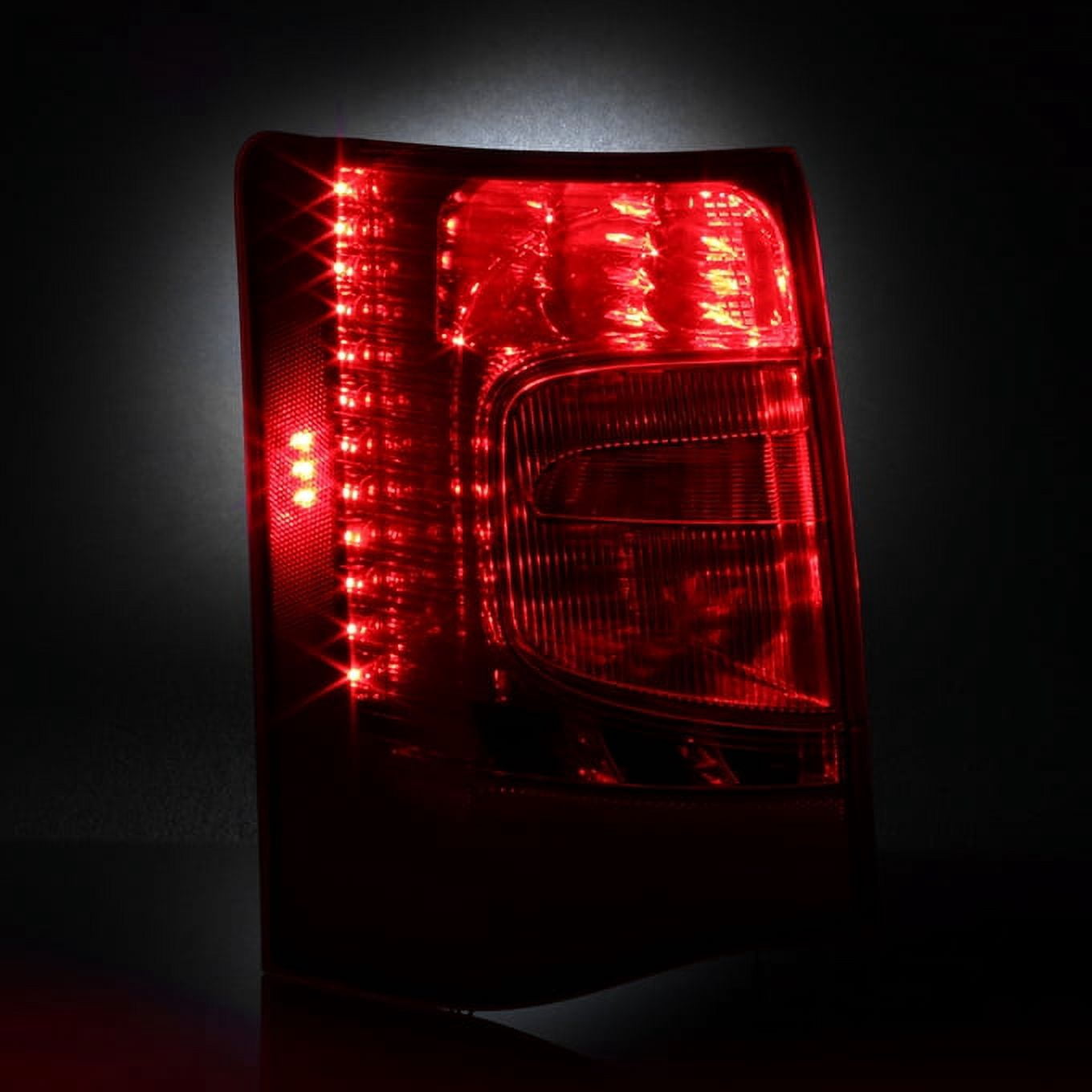 AKKON - For 2011 2012 2013 2014 2015 2016 Chrysler Town & Country Red Clear Driver LH Left Side LED Tail Light