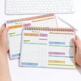 thumbnail image 2 of Budget Planner Monthly Budget Book Bill Organizer Undated, B5 Financial Budget Planner with Binder - Expense Tracking Notebook for Household & Personal Finance Management, Budget Planner Yellow, 2 of 8