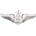 thumbnail image 2 of Air Force Senior Navigator Wings Badge Mirror Finish, 2 of 2
