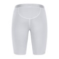 thumbnail image 6 of BXINGOHAI Compression Shorts Men Underwear Running Shorts Workout Athletic White,3XL, 6 of 6