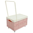 thumbnail image 1 of MasteelfCA Bac de Rangement avec Couvercle Boîte de Rangement Pliable Boîte de Rangement Empilable pour Vêtements avec Roue, 1 of 8