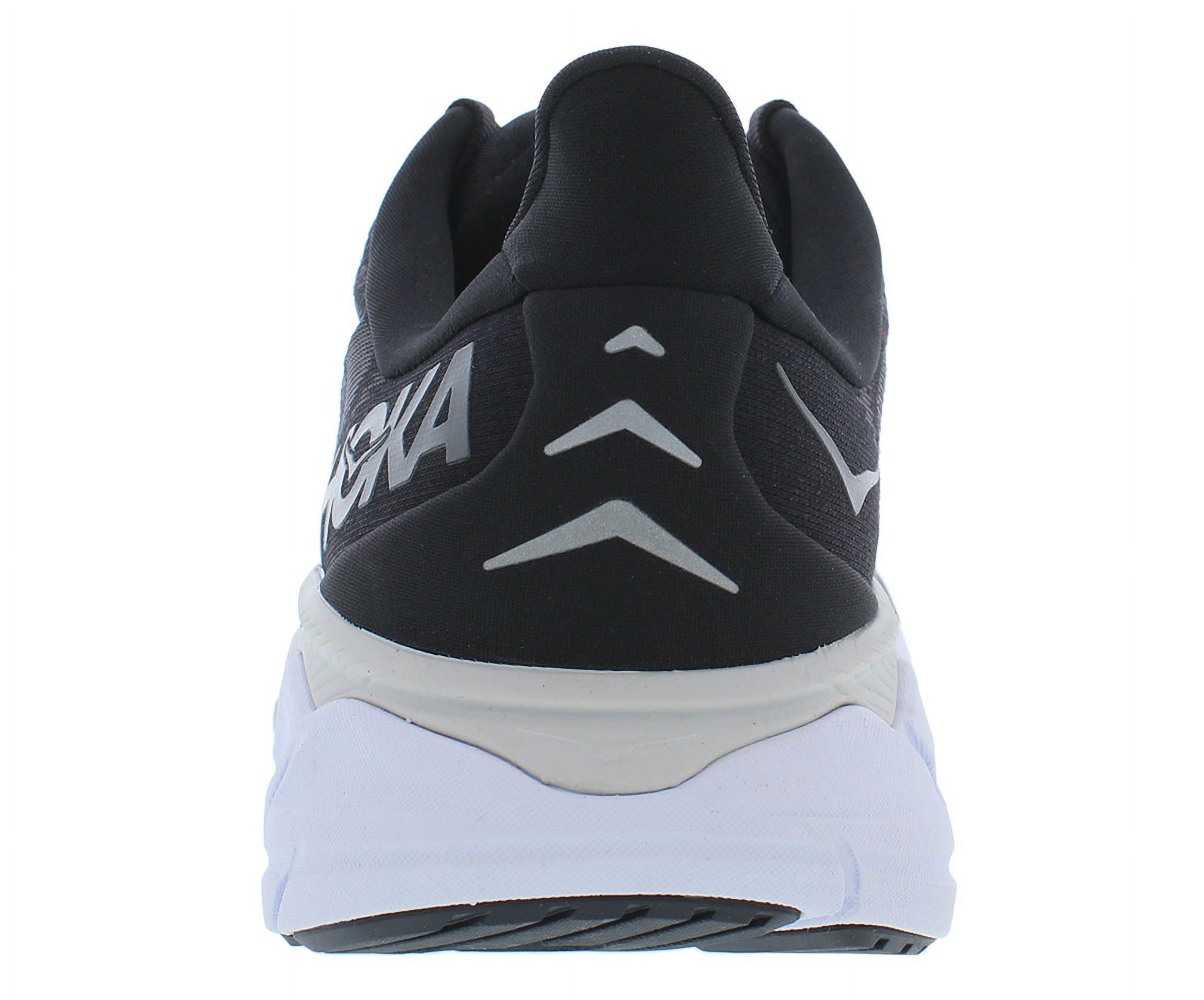 Hoka Arahi 6 Mens Shoes, Size 12.5, Black White, Breathable 