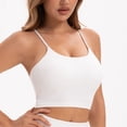 thumbnail image 2 of Ladies' Fashionable Back Gathered Camisole Yoga Vest - Sports Bra, Polyester Material for Comfortable Wear, 2 of 4