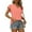 Pink, variant on Summer Savings! TAGOLD Womens Plus Size Summer Tops,Womens Plus Size Tops,Women's Summer Fashion Casual V-Neck Solid Color Ruffe Short Sleeve Top Blouse Pink S