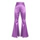 thumbnail image 2 of TaTaai High Stretch Patent Leather Women High Waisted Skinny Pants Non See-through No Fading Elastic Fashion Casual Party Full Length Trousers Gift, 2 of 5